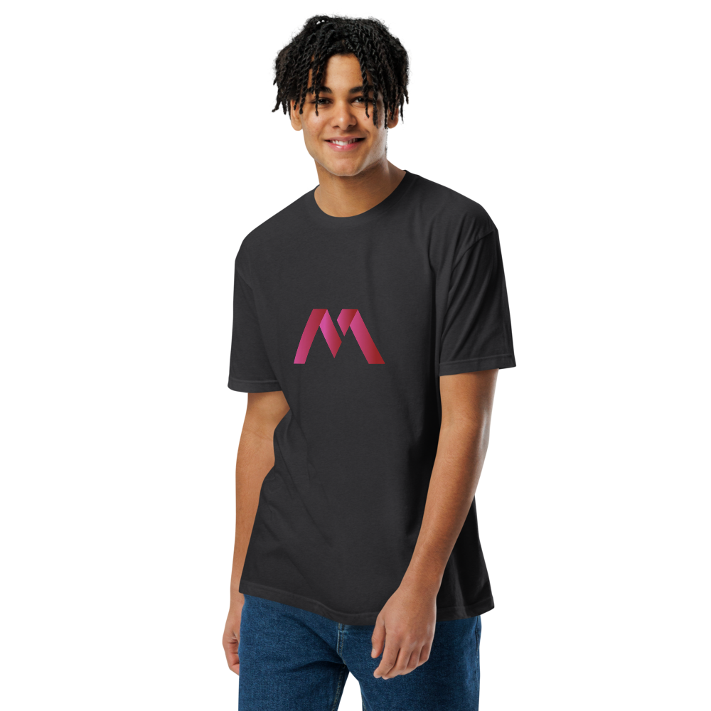Unisex Fitted T-Shirt | Letter M