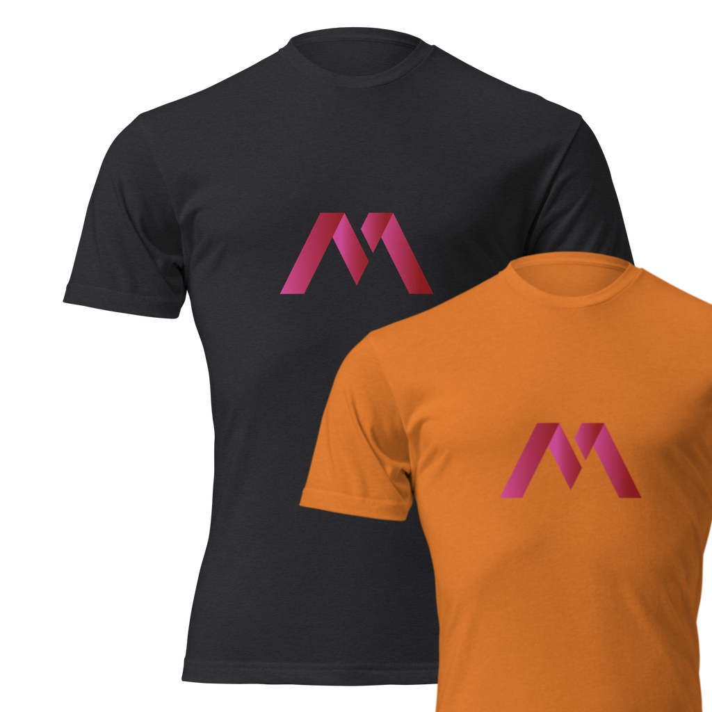 Unisex Fitted T-Shirt | Letter M