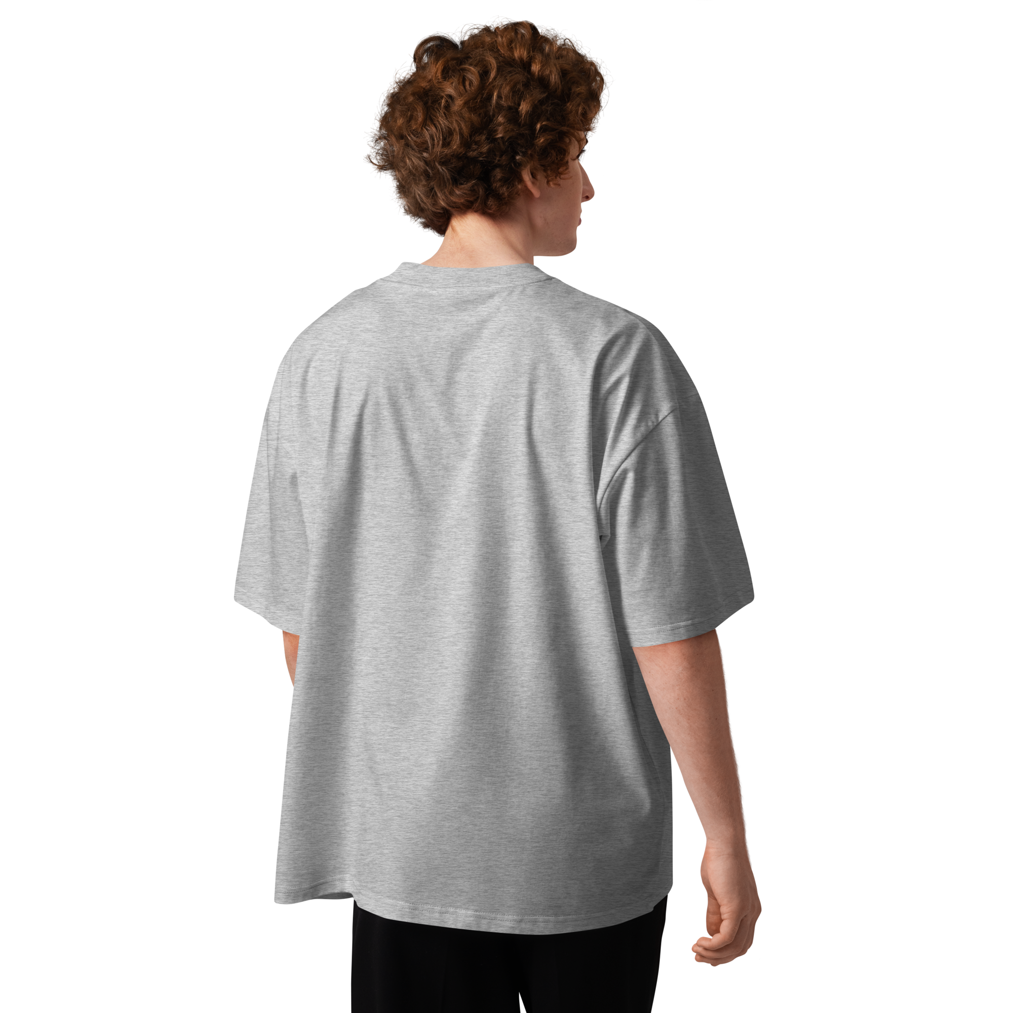 Unisex Organic Oversized High Neck Blaster 2.0 T-Shirt