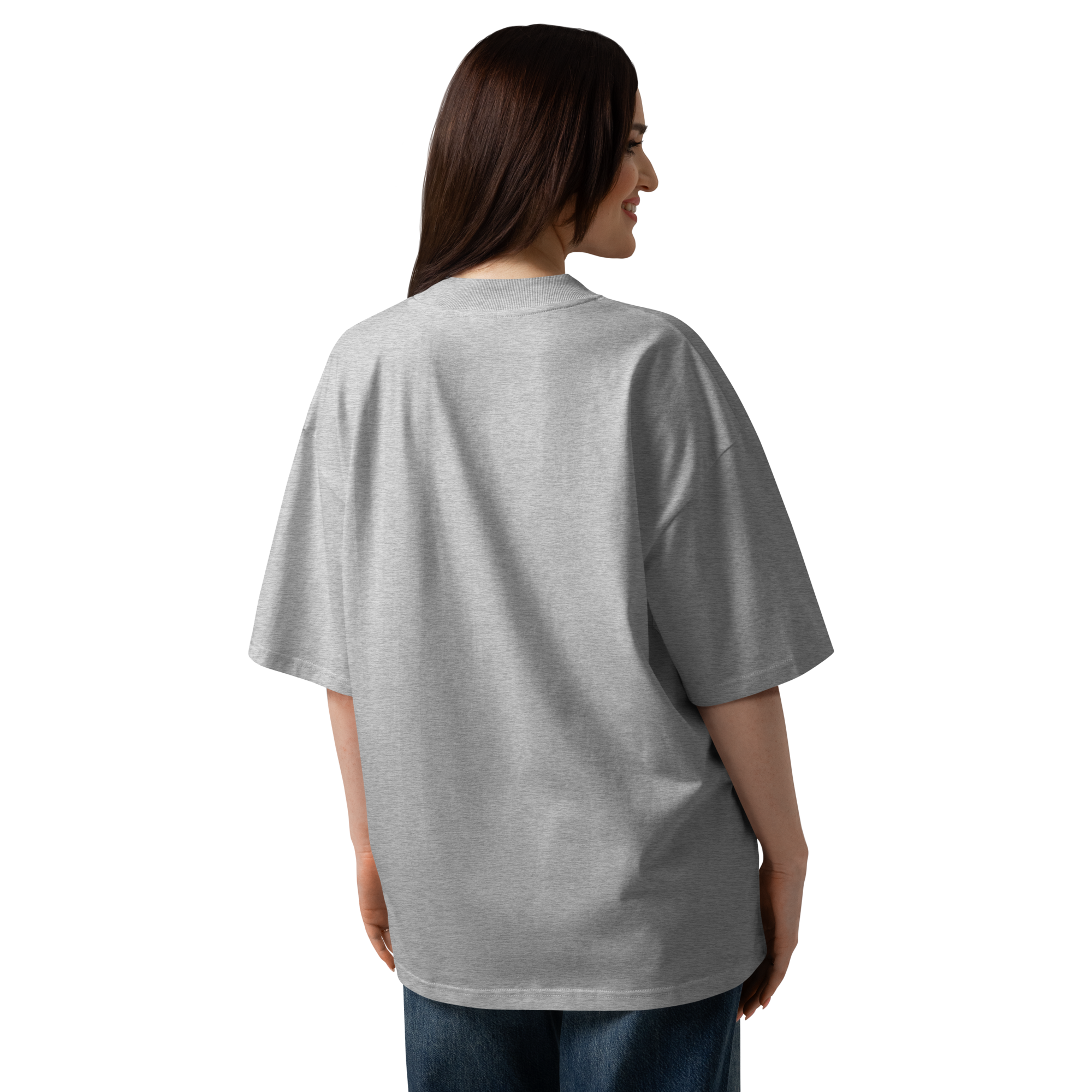 Unisex Organic Oversized High Neck Blaster 2.0 T-Shirt
