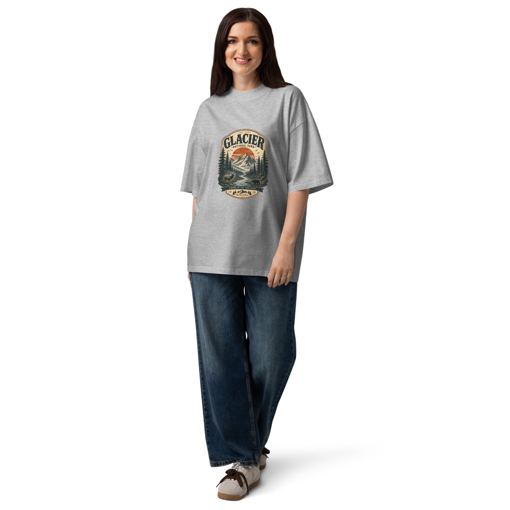Unisex Organic Oversized High Neck Blaster 2.0 T-Shirt