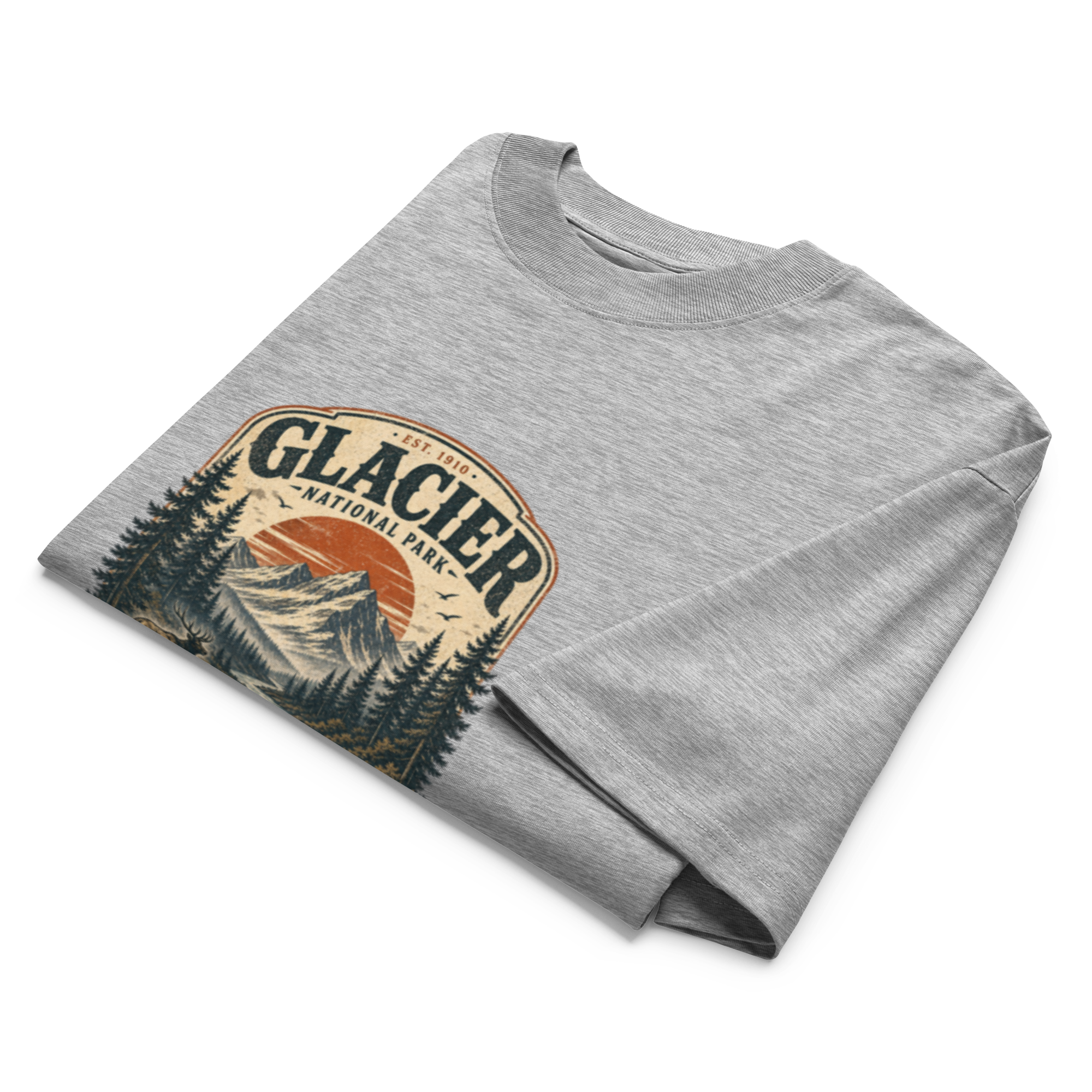 Unisex Organic Oversized High Neck Blaster 2.0 T-Shirt