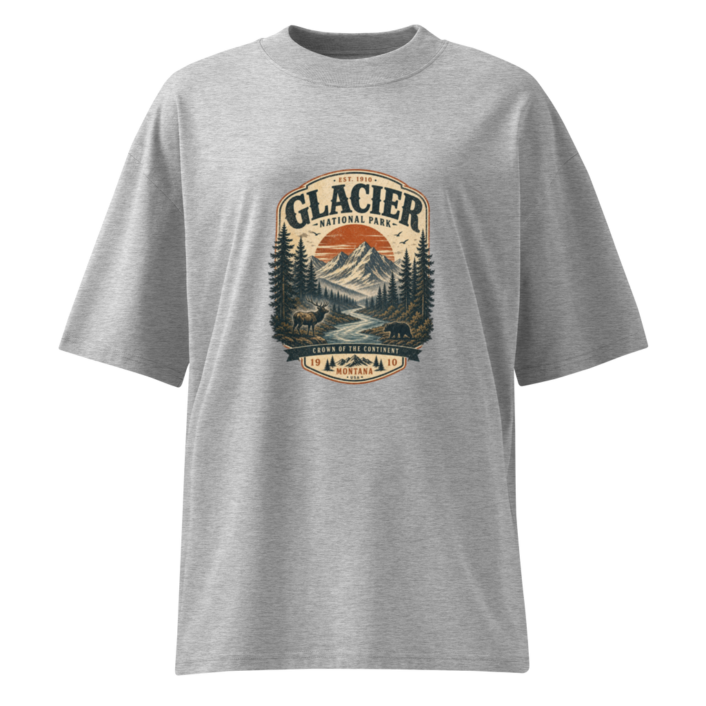 Unisex Organic Oversized High Neck Blaster 2.0 T-Shirt