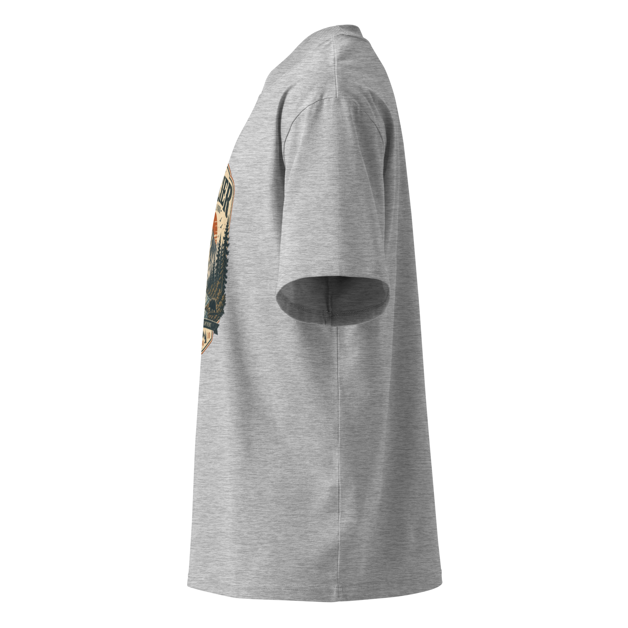 Unisex Organic Oversized High Neck Blaster 2.0 T-Shirt