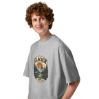 Unisex Organic Oversized High Neck Blaster 2.0 T-Shirt