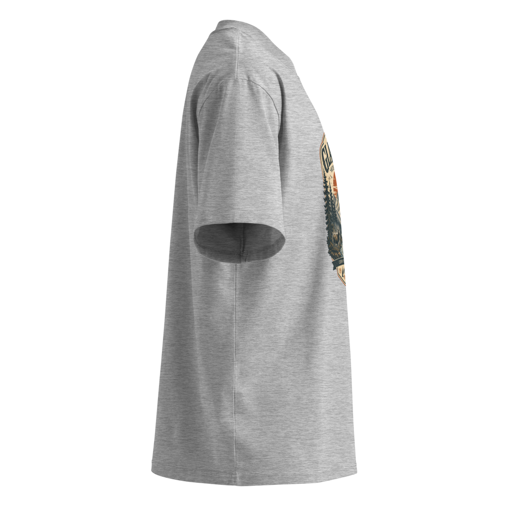 Unisex Organic Oversized High Neck Blaster 2.0 T-Shirt